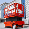 10m electronic-hydraulically controlled lift high work platform self-propelled scissor lift